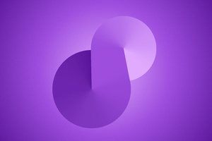Blend Purple Abstract 5k (2560x1024) Resolution Wallpaper