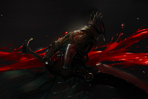 Bloodborne Knight Sword 4k (2048x2048) Resolution Wallpaper