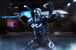 Blue Beetle The Heroic Fighter Wallpaper