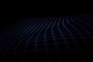 Blue Grid Lines Minimal (1360x768) Resolution Wallpaper