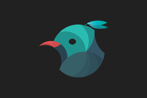 Blue Jays Logo Minimalism 4k
