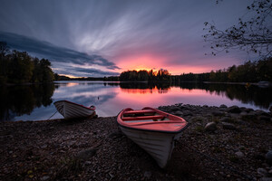 Boat Long Sunset 5k