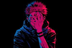 Bold Jujutsu Kaisen (1280x720) Resolution Wallpaper