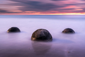 Boulder Beach Highcliff Dunedin New Zealand (1280x720) Resolution Wallpaper