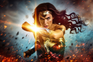Brave And Bold Wonder Woman (2560x1440) Resolution Wallpaper