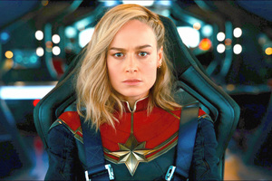 Brie Larson As Carol Danvers In The Marvels (2560x1024) Resolution Wallpaper