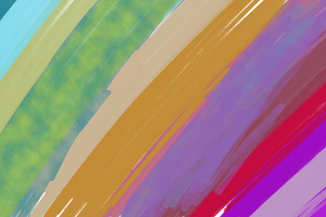 Brush Colorful Strokes Abstract (1400x1050) Resolution Wallpaper