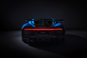 Bugatti Chiron Pur Sport 2020 Rear View (1024x768) Resolution Wallpaper