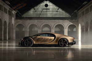 Bugatti Chiron Super Sport Golden Era 2023 (1336x768) Resolution Wallpaper