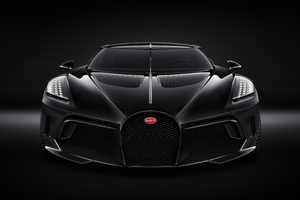 Bugatti La Voiture Noire 2019 Front (1336x768) Resolution Wallpaper