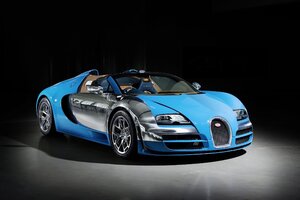 Bugatti Veyron Grand Sport Vitesse HD Wallpaper