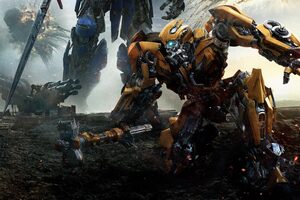 Bumblebbe Transformers The Last Knight Wallpaper