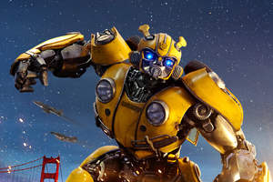 Bumblebee Movie Poster (2560x1440) Resolution Wallpaper