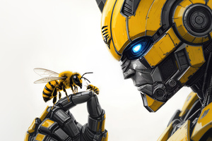 Bumblebee Signal From The Stars (1680x1050) Resolution Wallpaper