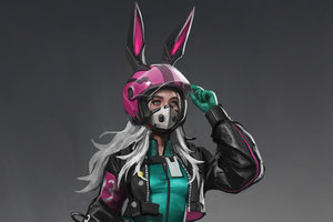 Bunny Girl (1336x768) Resolution Wallpaper
