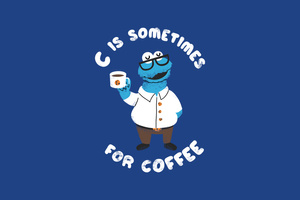 C Is Sometimes For Coffee (1152x864) Resolution Wallpaper