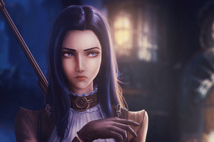 Caitlyn From Arcane League Of Legends Wallpaper