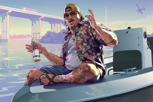 Cal Hampton In Gta 6 (1280x1024) Resolution Wallpaper