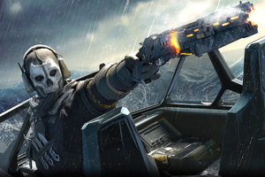 Call Of Duty Mobile Legendary Ghost Draw (320x240) Resolution Wallpaper