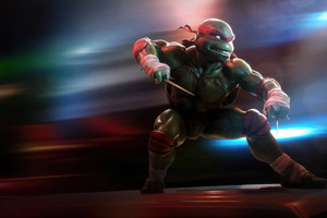 Call Of Duty Teenage Mutant Ninja Turtles Raphael Tracer Pro Wallpaper