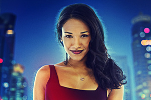 Candice Patton As Iris West In The Flash Wallpaper