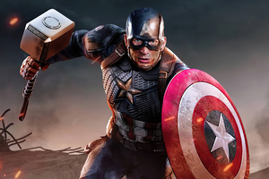 Captain America 2020 4k (2048x1152) Resolution Wallpaper