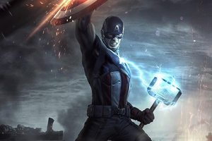 Captain America 2020 Artworknew (1280x720) Resolution Wallpaper