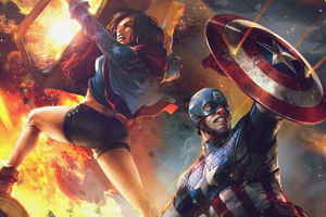 Captain America And Miss America