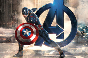 Captain America Avengers Artwork
