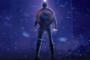 Captain America Back To The Past 5k (1336x768) Resolution Wallpaper