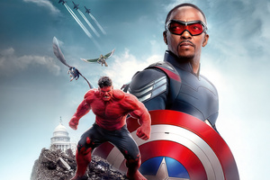 Captain America Brave New World Bluray Poster (3840x2160) Resolution Wallpaper