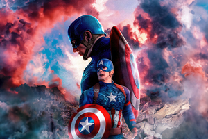 Captain America Iconic (2560x1440) Resolution Wallpaper
