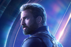 Captain America In Avengers Infinity War New Poster