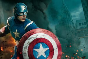 Captain America Marvel Superhero 4k