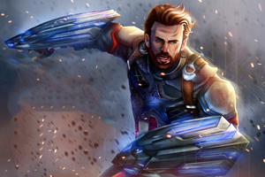 Captain America New 4k Art (2560x1600) Resolution Wallpaper