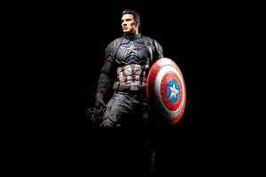 Captain America Ready (3840x2160) Resolution Wallpaper