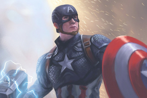 Captain America Shield Hammer
