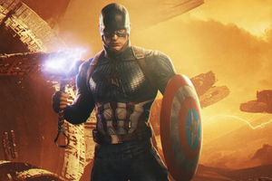 Captain America The Avengers 5k (2560x1600) Resolution Wallpaper