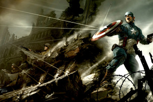 Captain America The First Avenger Artwork