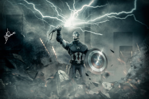 Captain America Thor Hammer