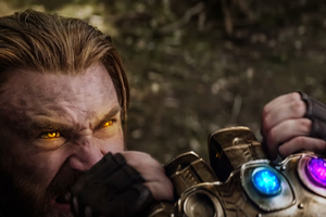 Captain America Vs Thanos In Avengers Infinity War 2018