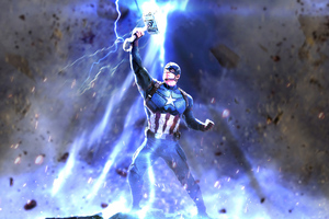 Captain America Worthy Artwork