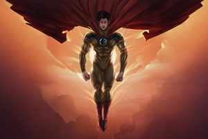 Captain Barbell (2932x2932) Resolution Wallpaper