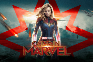 Captain Marvel 5k Poster