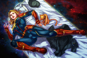 Captain Marvel Fanart