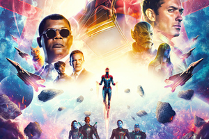 Captain Marvel Mcu Post Series 4k (2560x1700) Resolution Wallpaper