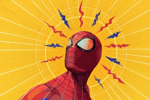 Capturing Spider Man In Action Wallpaper
