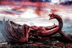 Caraxes House Of The Dragon (1280x800) Resolution Wallpaper
