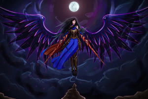 Castlevania Shanoa Moon Night Orderofecclesia 4k (3840x2160) Resolution Wallpaper