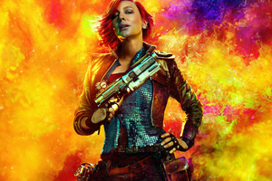Cate Blanchett As Lilith In Borderlands 2024 (1336x768) Resolution Wallpaper